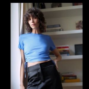 Zara ruched top